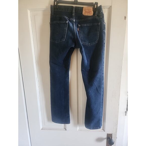 Levis 511 Size 16 Reg (28x28) Medium Wash Slim Fit Denim Jeans - Picture 2 of 7